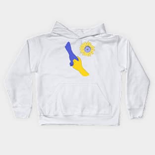 Support Ukraine Kids Hoodie